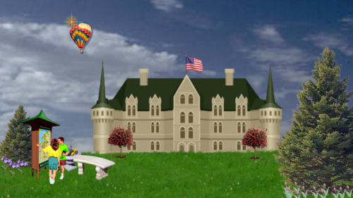welcome building